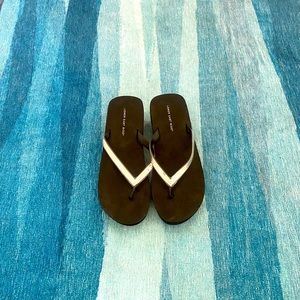 Shiny Platform sandals